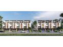 Modern townhouses with private balconies and garages at 11605 1St E St # 6, Treasure Island, FL 33706
