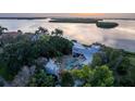 Luxury waterfront home with pool and serene sunset views at 1761 Oceanview Dr, St Petersburg, FL 33715