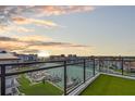 Stunning sunset view from the roof deck overlooking the marina at 400 150Th Ave # 301, Madeira Beach, FL 33708