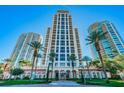 Luxury high-rise building with palm trees and waterfront location at 100 Beach Ne Dr # 1900, St Petersburg, FL 33701