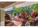 Relaxing patio area with pergola and seating at 1006 E Fern St, Tampa, FL 33604