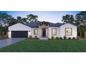 White farmhouse-style home with black accents at 6700 Burlington N Ave, St Petersburg, FL 33710