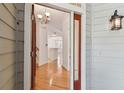 Inviting entryway with view into living area and kitchen at 2848 Bayshore Trails Dr, Tampa, FL 33611