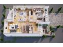 Open floor plan with kitchen, living room, and Primary bedroom at 1735 Massachusetts Ne Ave, St Petersburg, FL 33703