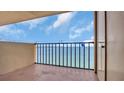 Private balcony with stunning waterfront views at 9 Haig Pl # 806, Dunedin, FL 34698