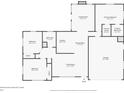 Floor plan displays a spacious layout with multiple bedrooms and a garage at 2347 Eastwood Dr, Clearwater, FL 33765