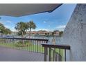 Deck with water views, offering relaxing outdoor space at 101 Marina Del Rey Ct, Clearwater, FL 33767