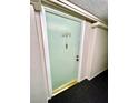 Building interior; condo entry door 809 at 255 Dolphin Pt # 809, Clearwater, FL 33767