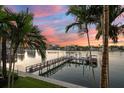 Scenic sunset view over the marina at 158 Brightwater Dr # 1, Clearwater Beach, FL 33767