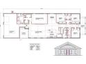Detailed floor plan showcasing spacious living areas and multiple bedrooms at 241 5Th N Ave, Safety Harbor, FL 34695