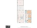 Two-story home floor plan with split bedrooms at 12610 Rangeland Blvd, Odessa, FL 33556