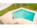 Relaxing private pool with a spa at 22607 Southshore Dr, Land O Lakes, FL 34639