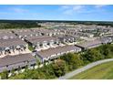 Aerial view of a large community with numerous townhouses at 2926 Suncoast Plains Dr, Odessa, FL 33556