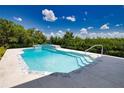 Spacious pool and spa with a large patio at 13064 Via Flavia, Placida, FL 33946