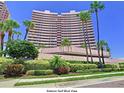 Exterior view of a modern high-rise building at 1310 Gulf Blvd # 18C, Clearwater Beach, FL 33767