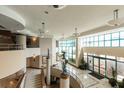 Spacious lobby with high ceilings, natural light, and modern decor at 1560 Gulf Blvd # 1004, Clearwater Beach, FL 33767