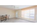 Dining area with table and chairs near entryway at 2462 Brazilia Dr # 38, Clearwater, FL 33763
