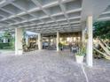 Elegant condo lobby with tiled floors and seating area at 400 Island Way # 308, Clearwater, FL 33767