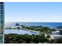 Stunning panoramic view of bay and park at 126 4Th Ne Ave # 1202, St Petersburg, FL 33701