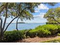 Scenic waterfront view with lush vegetation and bridge at 1515 Pinellas Bayway S # 65, St Petersburg, FL 33715