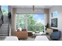 Bright living room with sliding doors leading to balcony at 6366 Central Ave # Sp2-2, St Petersburg, FL 33707