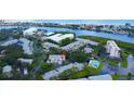 Aerial view of the property and its waterfront location at 11520 Shipwatch Dr # 1386, Largo, FL 33774