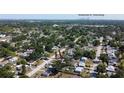 Neighborhood aerial view showcasing the lush greenery and proximity to downtown St. Petersburg at 7226 13Th N St, St Petersburg, FL 33702