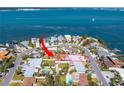 This home is ideally located near the beach and in a quiet residential neighborhood at 855 Boca Ciega Isle Dr, St Pete Beach, FL 33706