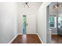 Bright and airy entryway with hardwood floors at 2511 Dolly Bay Dr # 308, Palm Harbor, FL 34684