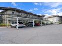 Covered parking spaces for residents at 4632 Marine Pkwy # 302, New Port Richey, FL 34652