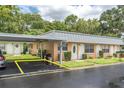 Assigned parking space for condo in front of building at 11937 Bayonet Ln, New Port Richey, FL 34654