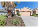 House exterior with driveway and palm tree at 1183 Mystic Ct, Spring Hill, FL 34609