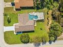 Home with a large fenced-in backyard and pool at 7257 Galloway Rd, Weeki Wachee, FL 34613