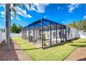 Spacious screened patio perfect for outdoor living at 8704 Cypress Lakes Blvd, New Port Richey, FL 34653