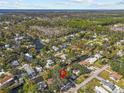 Bird's-eye view showcasing home's location in a waterfront community at 7195 Bethesda Ct, Weeki Wachee, FL 34607