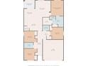 Detailed floorplan layout showcasing the home's spacious living areas, bedrooms, and bathrooms at 3337 Autumn Amber Dr, Spring Hill, FL 34609