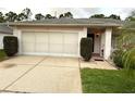 Charming single-story home with a well-maintained lawn and a two-car garage at 8111 Merrimac Dr, Port Richey, FL 34668