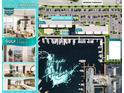 Aerial view of Aqua Harbor featuring Gulf views, a marina, and luxury interiors at 5015 Us Highway 19 # 605, New Port Richey, FL 34652