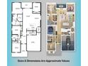 Detailed floor plan showcasing the layout and dimensions of the spacious home at 16284 Sandusky St, Brooksville, FL 34604