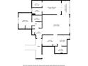 Detailed floor plan of the home showing the layout of all rooms and dimensions at 8006 Picketts Ct # 8006, Weeki Wachee, FL 34613