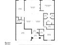 Detailed floor plan showcasing layout of rooms including primary bedroom and Gathering room at 3160 Whispering Pines Ct, Spring Hill, FL 34606