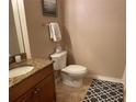 Cozy bathroom featuring a granite vanity and stylish fixtures at 700 S Harbour Island Blvd # 413, Tampa, FL 33602