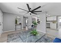 Bright and airy living room with modern decor and open floor plan at 4607 Kennedy Dr, New Port Richey, FL 34652