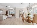 Bright and airy living spaces with tile flooring and decorative furnishings at 4856 Alamo Ct # 4856, New Port Richey, FL 34655