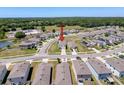 Aerial view of the neighborhood, showing the house in relation to surrounding homes and the area at 6561 Seaway Dr, Brooksville, FL 34604