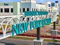 Historic Downtown New Port Richey sign with modern architecture and vibrant surroundings, showcasing the city's charm at 4934 Amherst Ct, New Port Richey, FL 34652