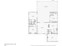 Detailed floorplan showcasing the layout of the home, including bedrooms, bathrooms, and living spaces at 18633 Oak Way Dr, Hudson, FL 34667