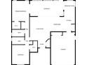 Detailed floorplan showing layout of primary bedroom, sunroom, kitchen, living room, foyer, garage, and bedrooms at 6172 Prestwick Ct, Spring Hill, FL 34606