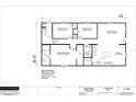 Detailed floor plan showcasing 3 bedrooms, 2 baths, and a total of 1387 square feet at 16037 Brookridge Blvd, Brooksville, FL 34613
