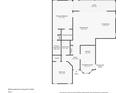 Floor plan of the home, showing the layout of the rooms and their dimensions at 6620 Brambleleaf Dr, Spring Hill, FL 34606